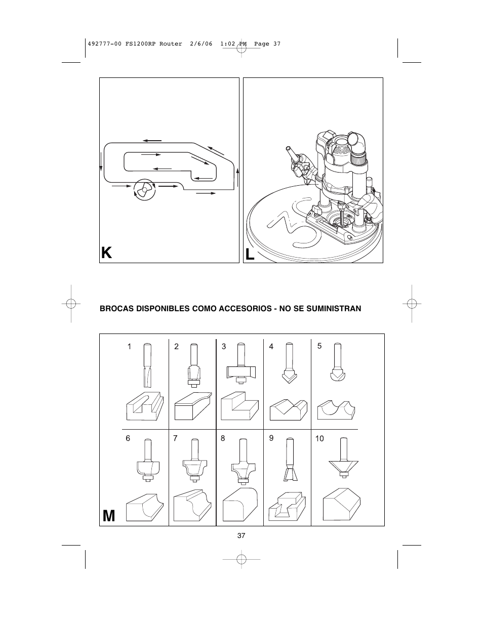 Lk m | Black & Decker Fire Storm 492777-00 User Manual | Page 37 / 44