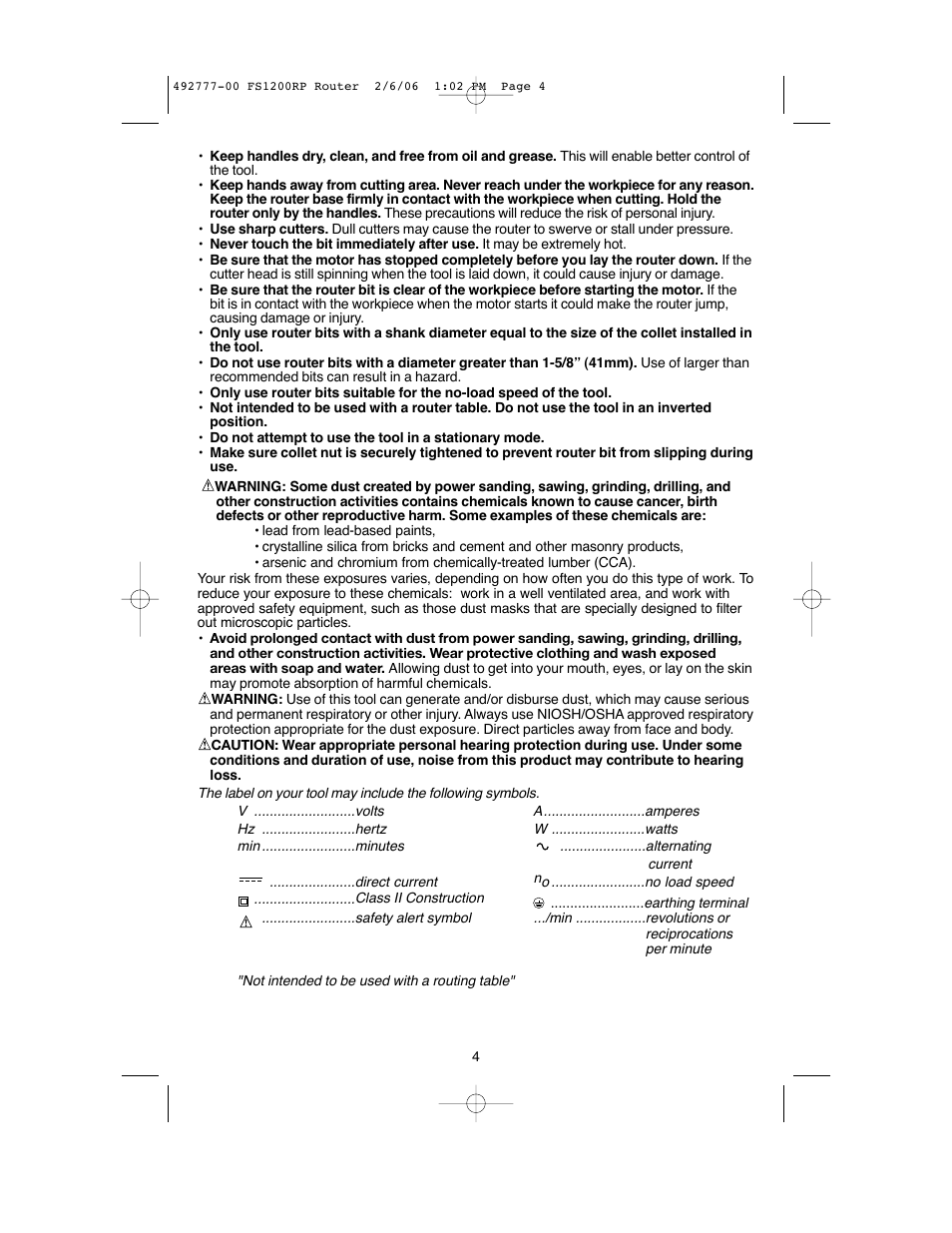 Black & Decker Fire Storm 492777-00 User Manual | Page 4 / 44