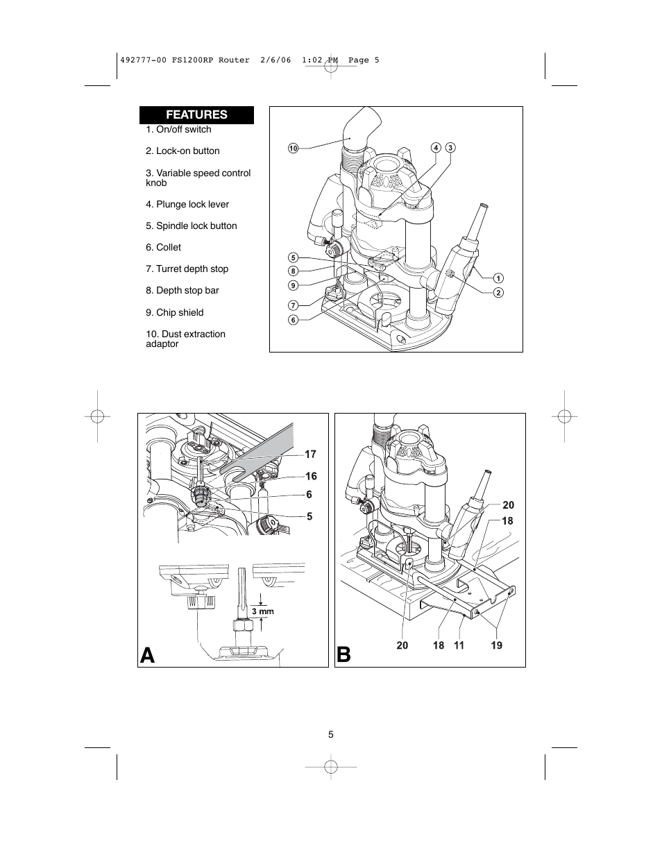 Black & Decker Fire Storm 492777-00 User Manual | Page 5 / 44