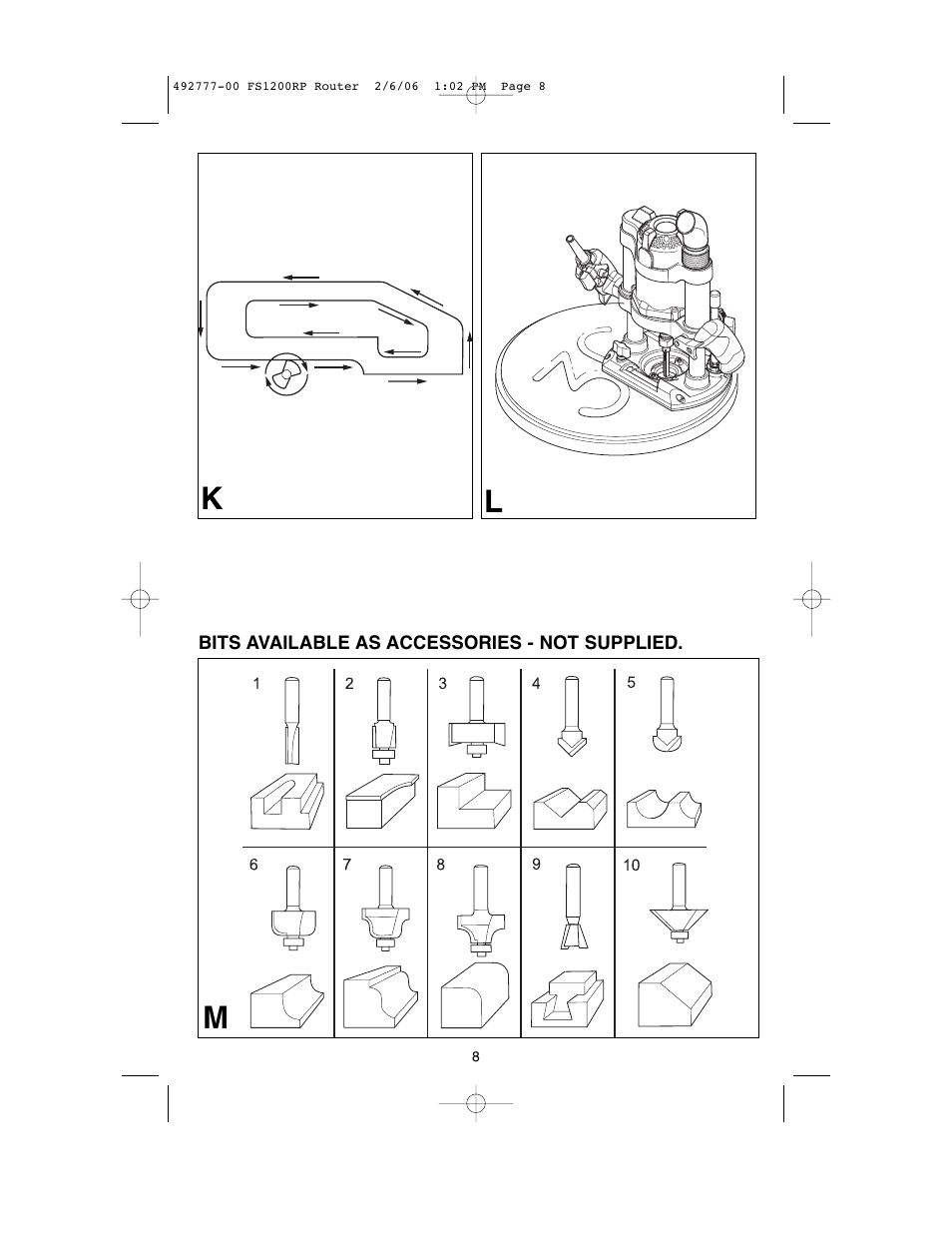 Lk m | Black & Decker Fire Storm 492777-00 User Manual | Page 8 / 44