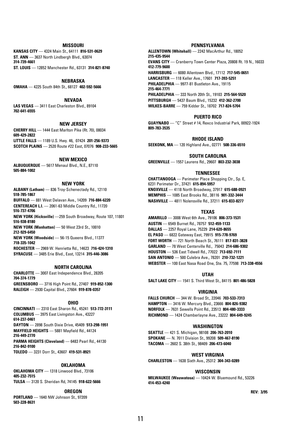 Black & Decker M205S User Manual | Page 11 / 12