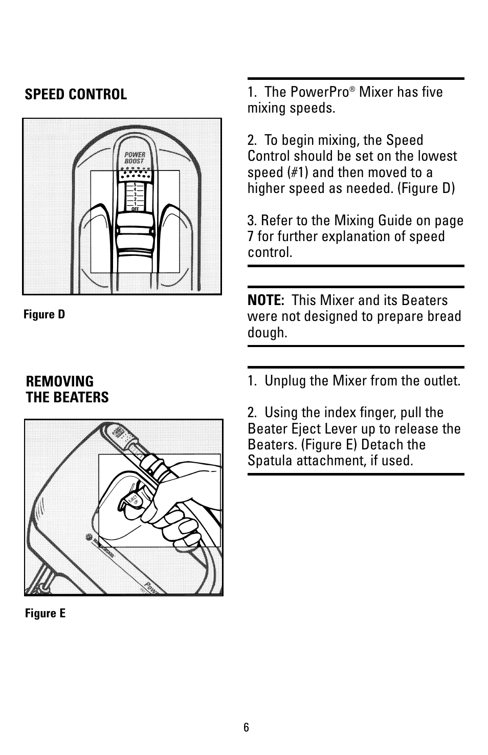 Black & Decker M205S User Manual | Page 6 / 12