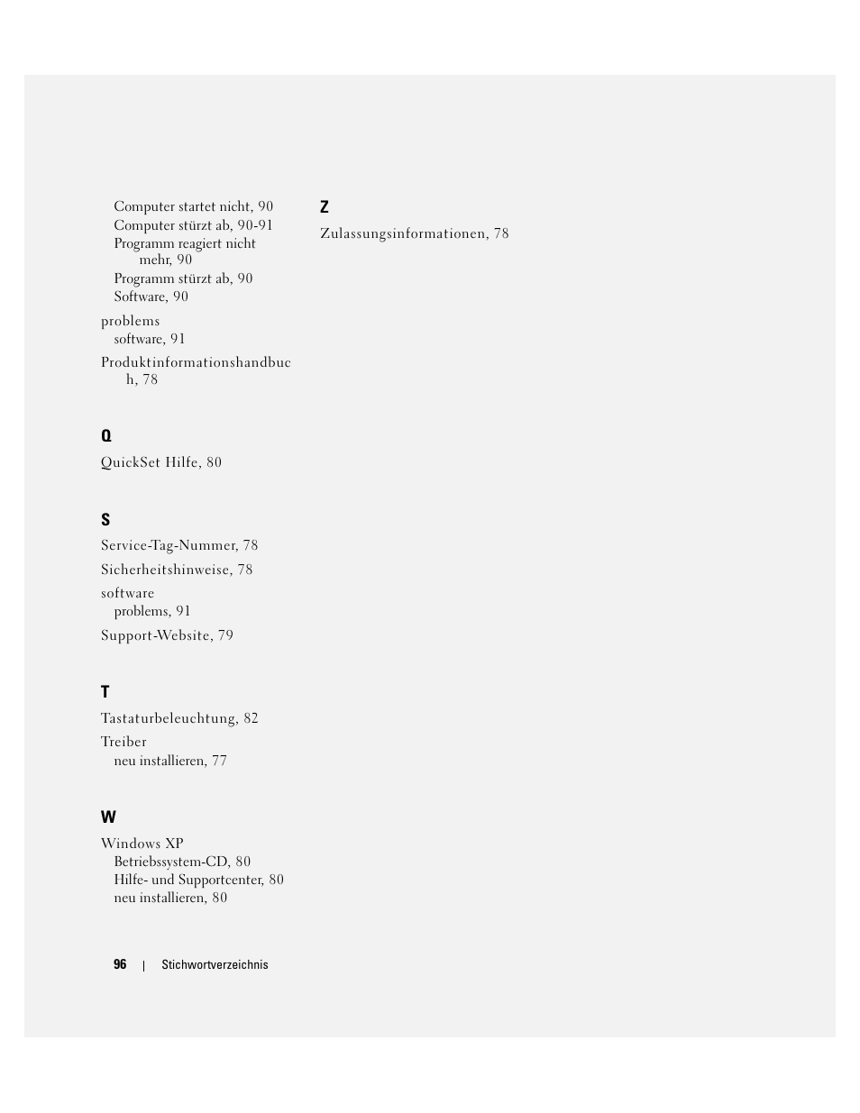 Dell Latitude D620 ATG User Manual | Page 96 / 172