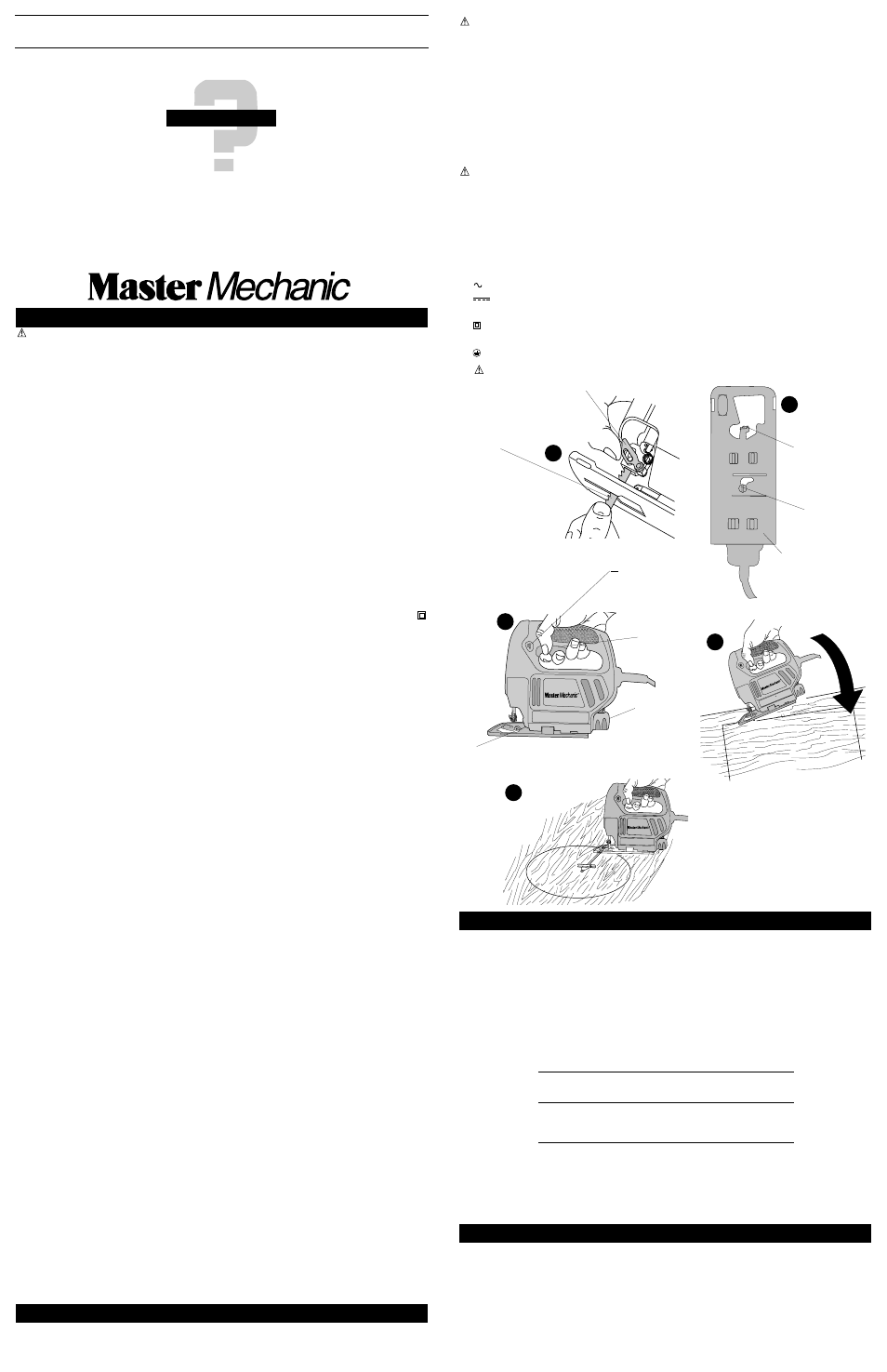 Black & Decker 376697-01 User Manual | 4 pages