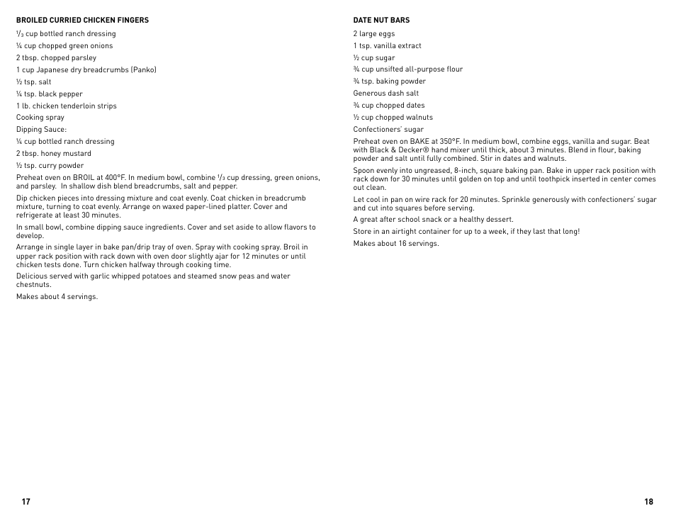 Black & Decker Perfect Broil CTO4300BUC User Manual | Page 10 / 33