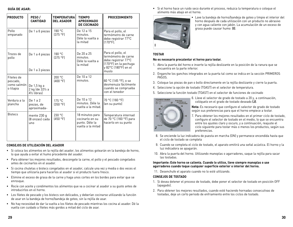 Black & Decker Perfect Broil CTO4300BUC User Manual | Page 16 / 33