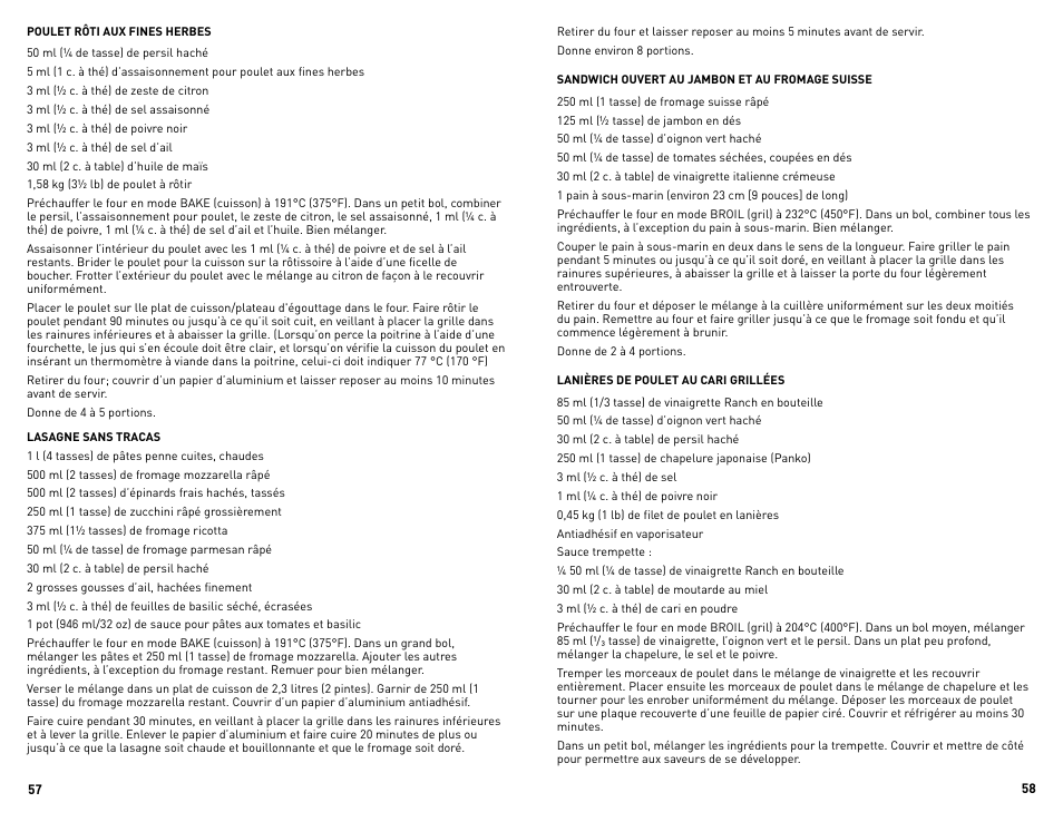 Black & Decker Perfect Broil CTO4300BUC User Manual | Page 30 / 33