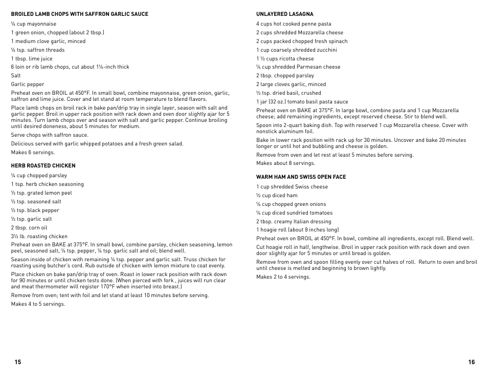 Black & Decker Perfect Broil CTO4300BUC User Manual | Page 9 / 33