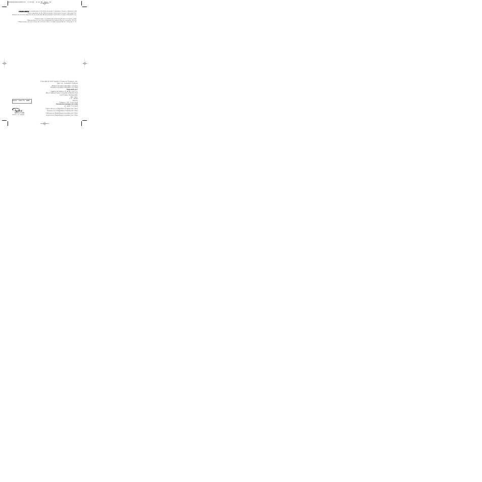 Black & Decker ODC460 User Manual | Page 13 / 13