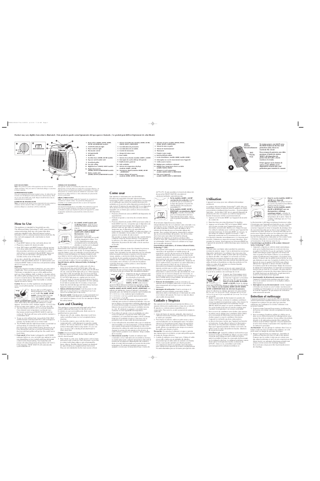 Black & Decker 301HF User Manual | 2 pages