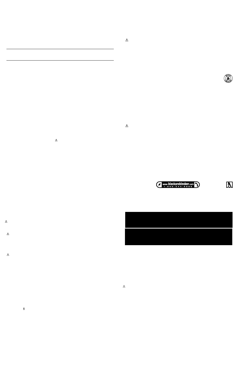 Guide d'utilisation, Importants renseignements | Black & Decker 5102751-00 User Manual | Page 2 / 6