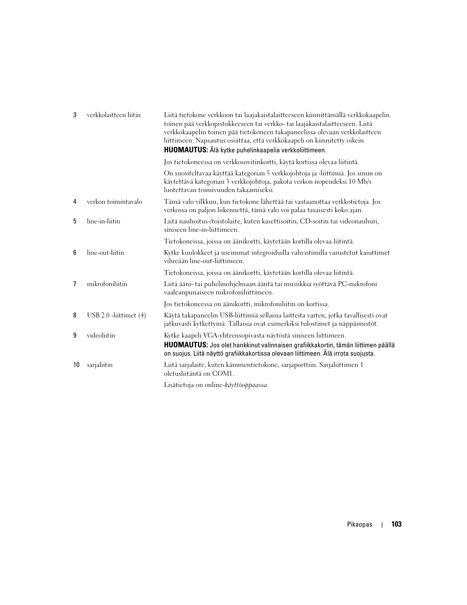 Dell OptiPlex 320 User Manual | Page 103 / 356