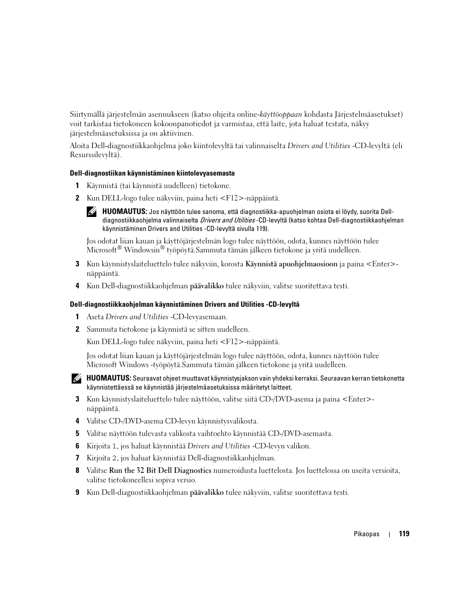 Dell OptiPlex 320 User Manual | Page 119 / 356