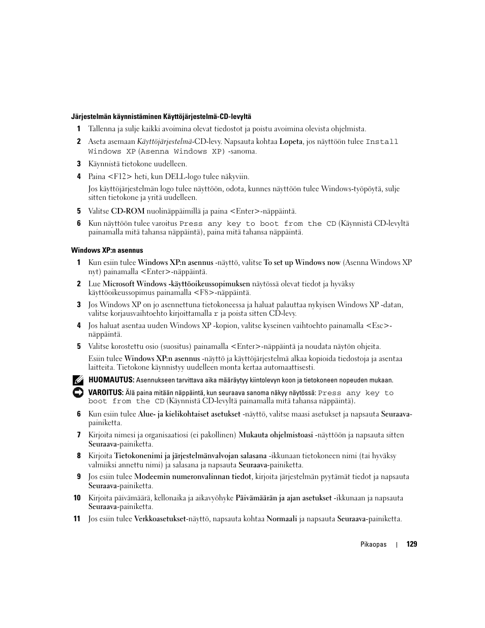 Dell OptiPlex 320 User Manual | Page 129 / 356