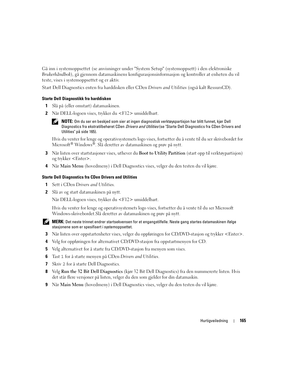 Dell OptiPlex 320 User Manual | Page 165 / 356