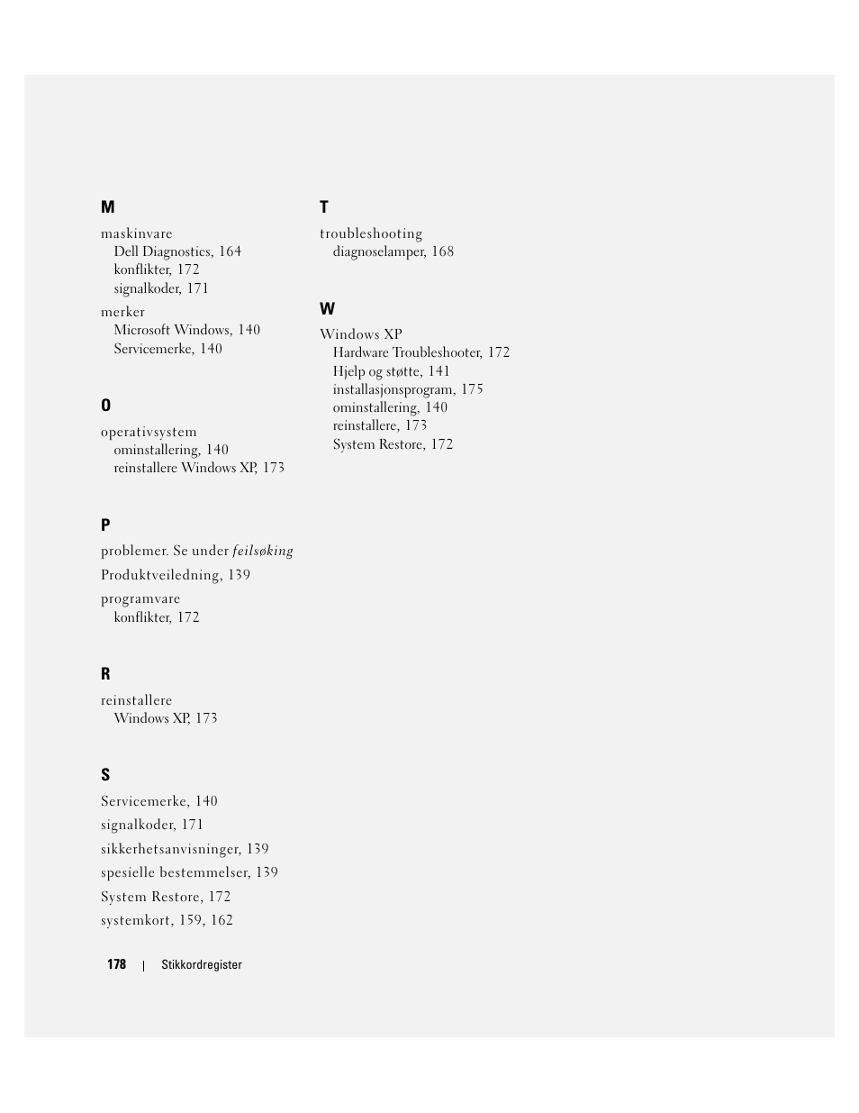 Dell OptiPlex 320 User Manual | Page 178 / 356