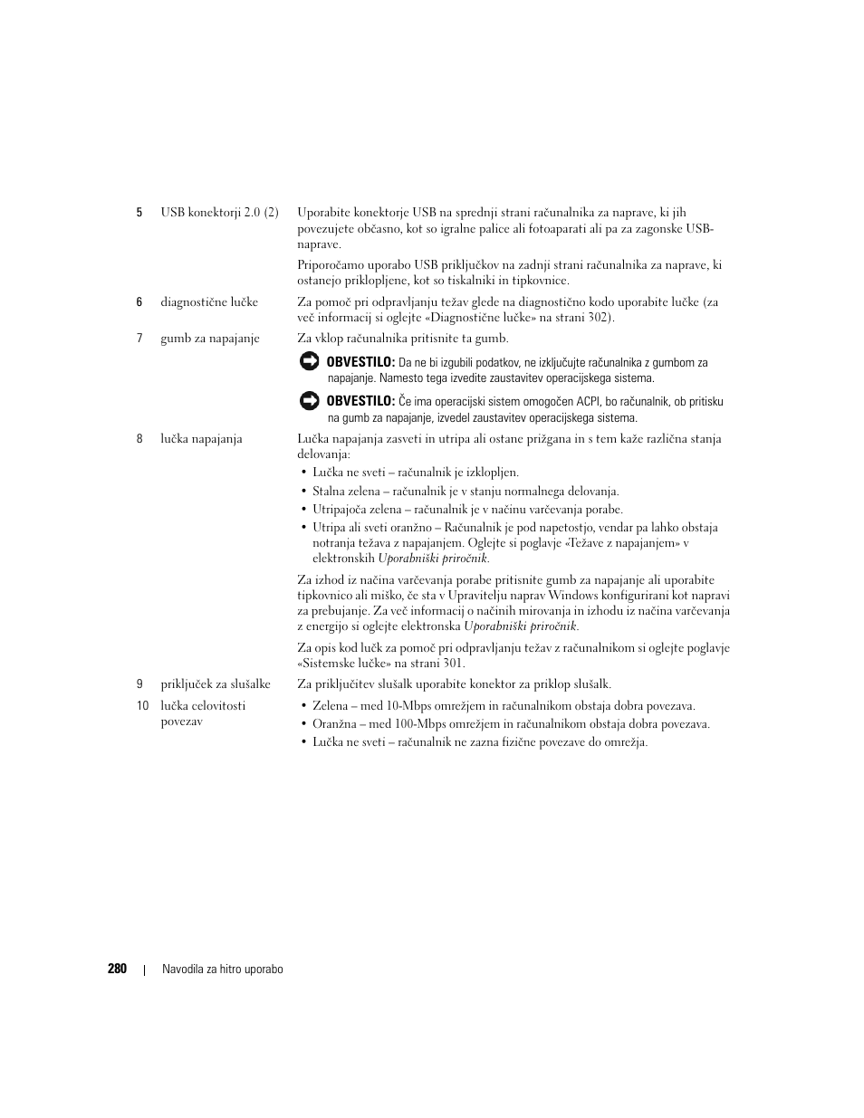 Dell OptiPlex 320 User Manual | Page 280 / 356