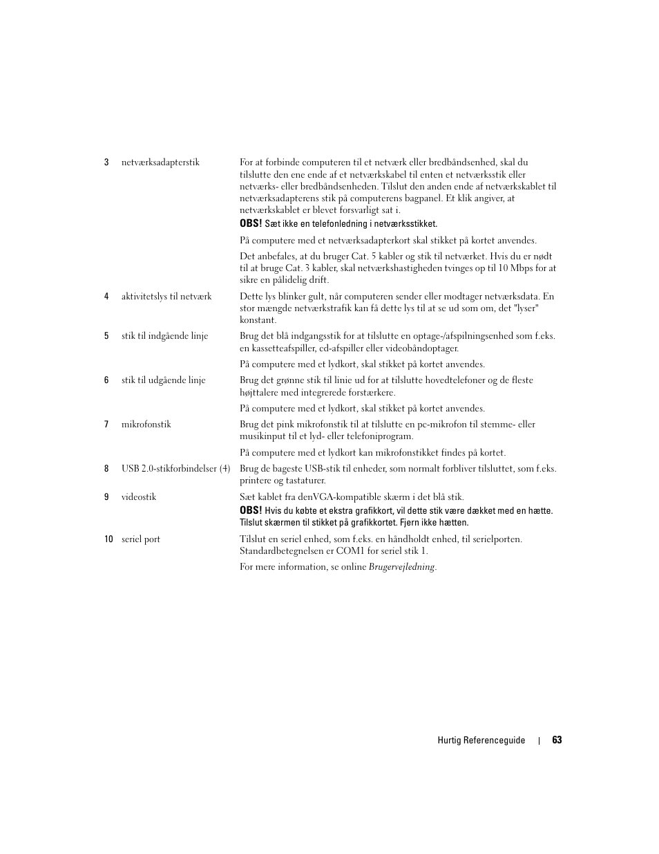 Dell OptiPlex 320 User Manual | Page 63 / 356