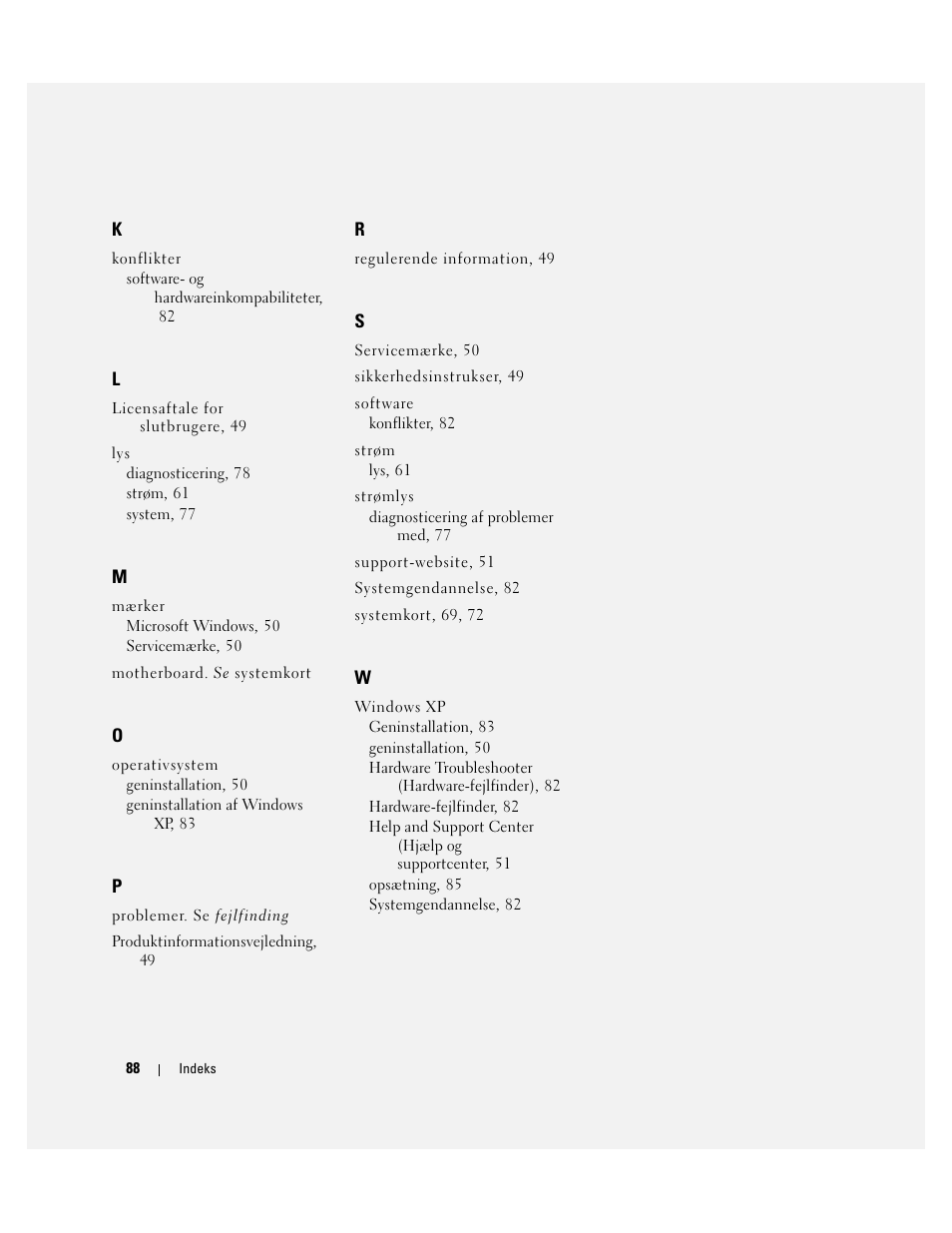 Dell OptiPlex 320 User Manual | Page 88 / 356