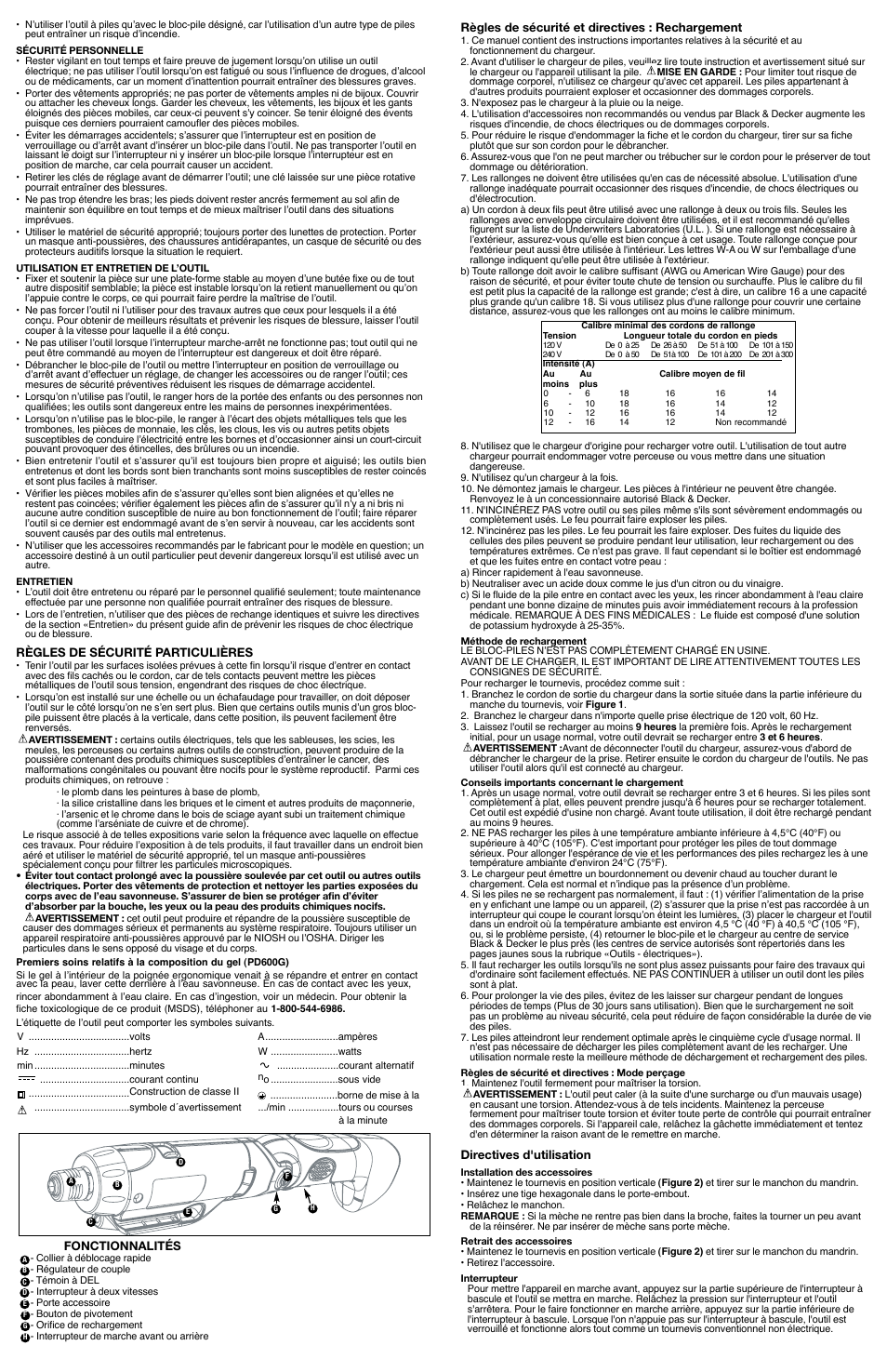 Black & Decker 5145342-00 User Manual | Page 3 / 6