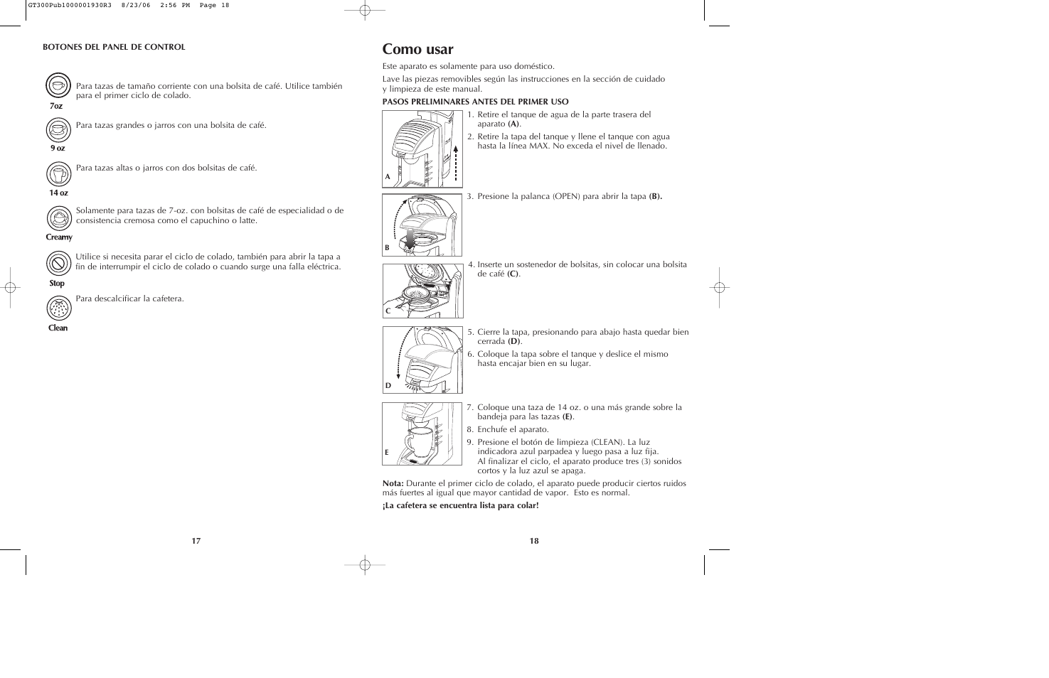 Como usar | Black & Decker GT305. GT320 User Manual | Page 10 / 23