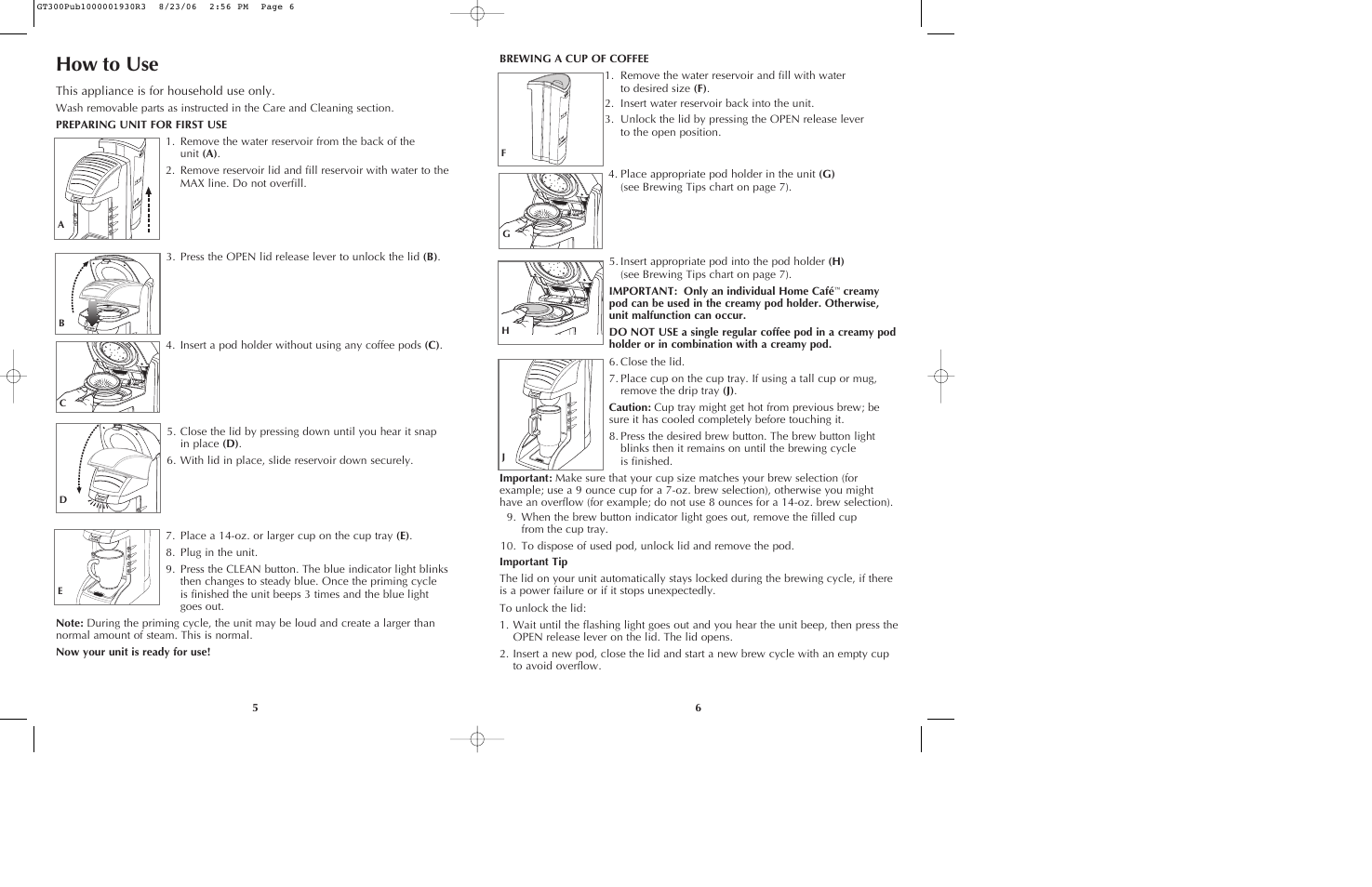 How to use | Black & Decker GT305. GT320 User Manual | Page 4 / 23