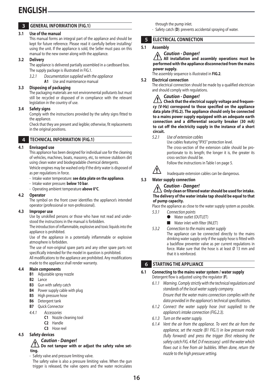 English | Black & Decker Linea Pro PW2100 User Manual | Page 16 / 20