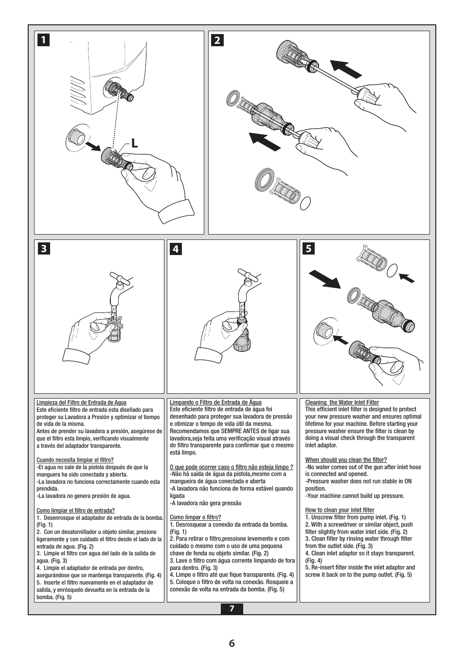 Black & Decker Linea Pro PW2100 User Manual | Page 6 / 20