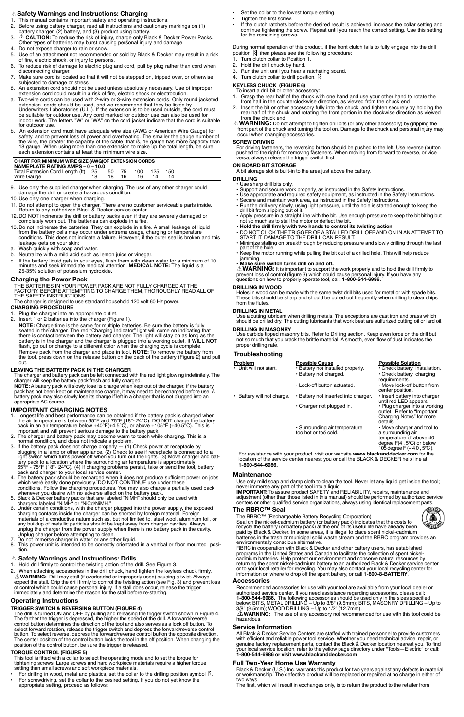 Black & Decker 90501309-00 User Manual | Page 2 / 7