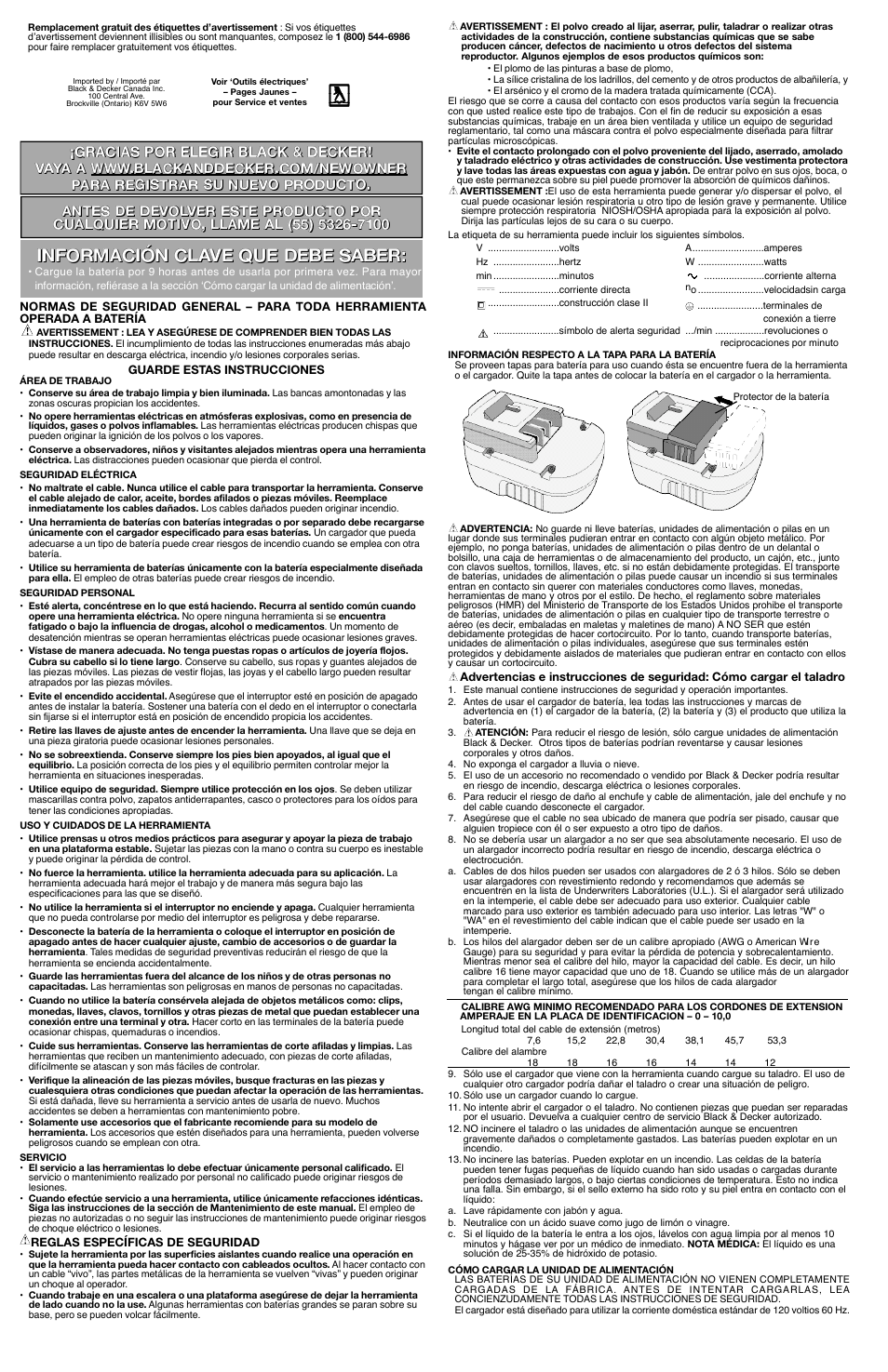 Black & Decker 90501309-00 User Manual | Page 5 / 7