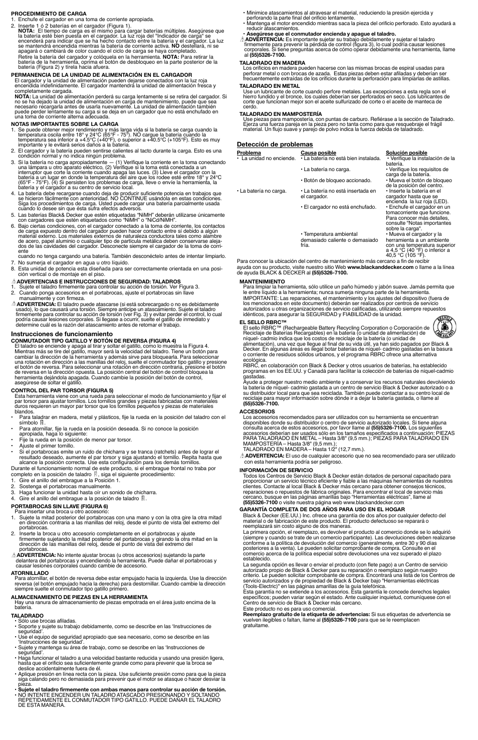 Black & Decker 90501309-00 User Manual | Page 6 / 7
