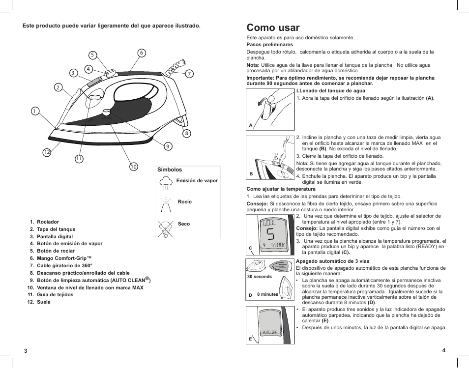 Como usar | Black & Decker D1691KT User Manual | Page 3 / 11