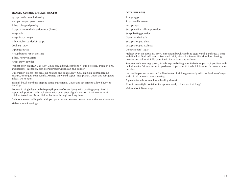Black & Decker Perfect Broil CTO4300W User Manual | Page 10 / 33