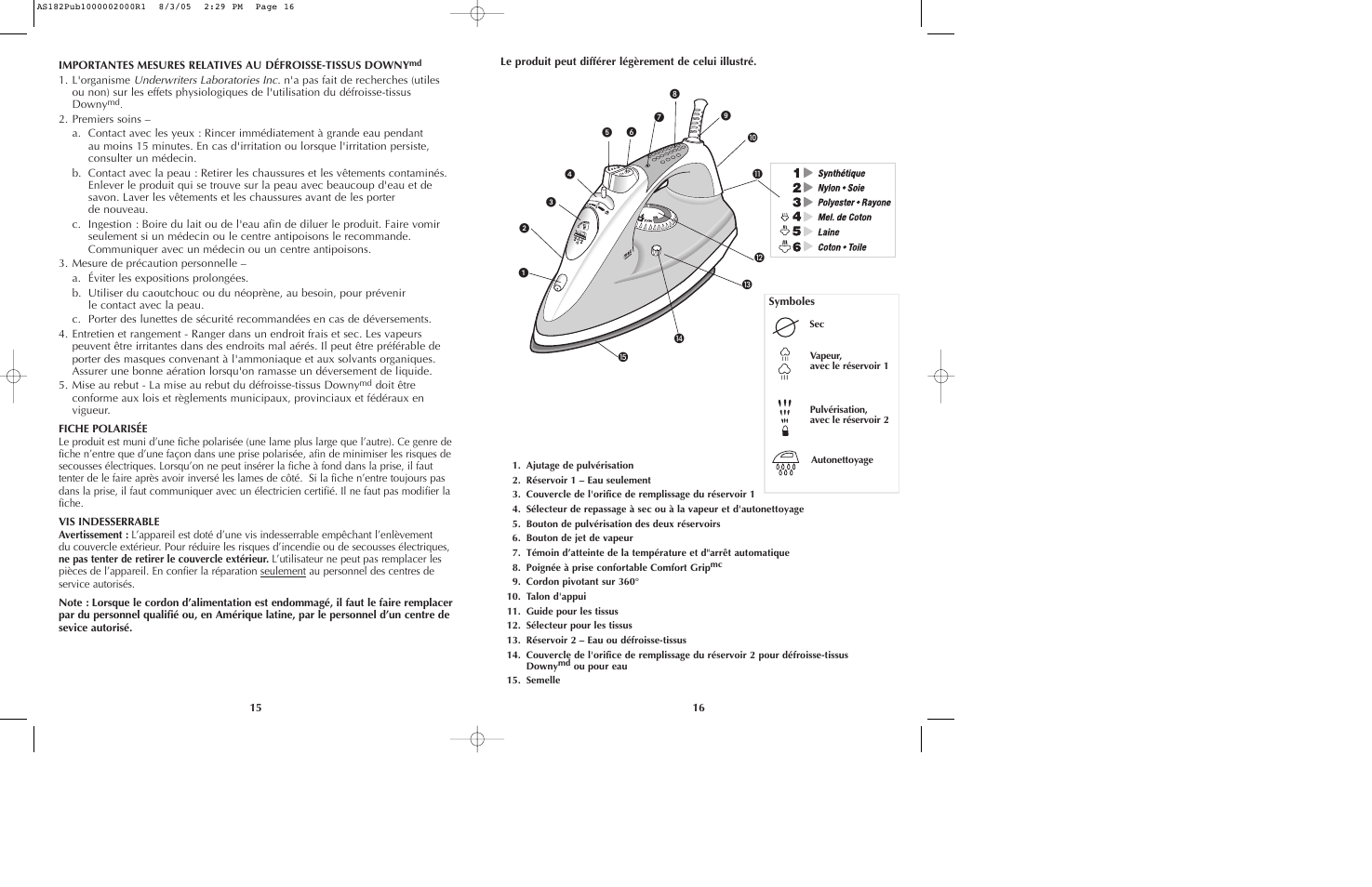 Black & Decker AS182 User Manual | Page 9 / 15
