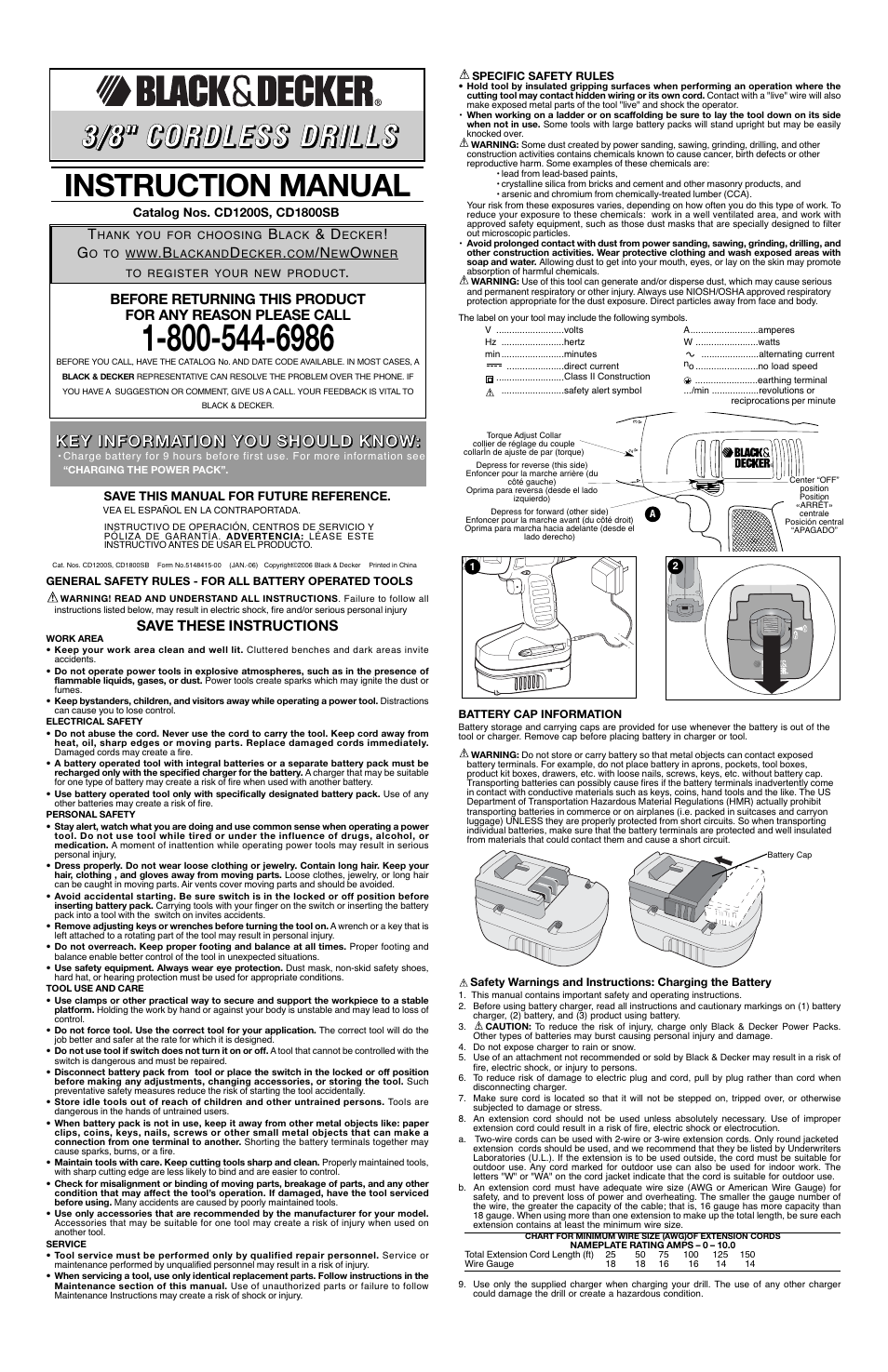 Black & Decker 5148415-00 User Manual | 6 pages