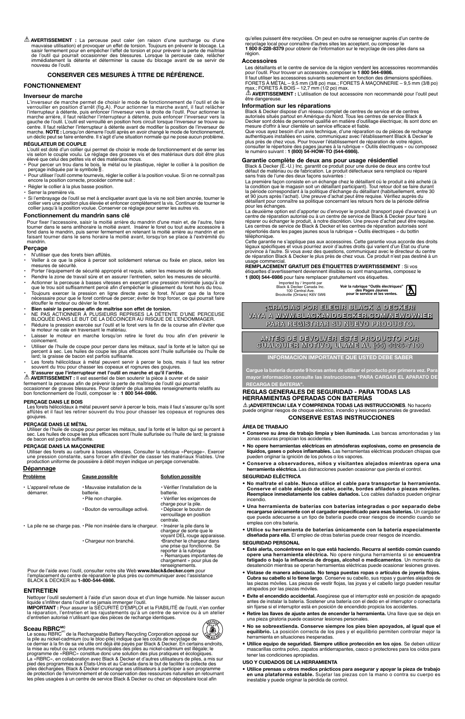 Black & Decker 5148415-00 User Manual | Page 4 / 6