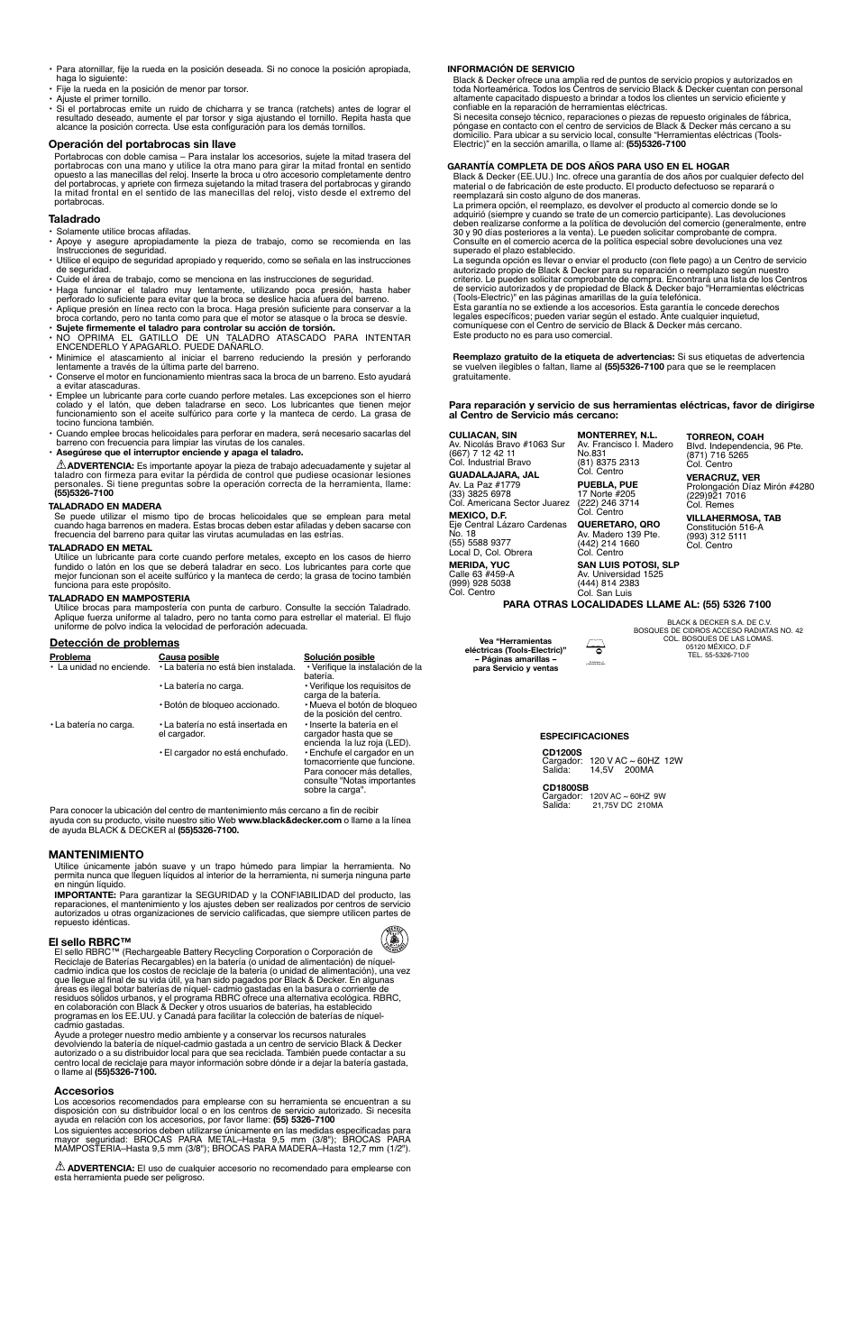 Black & Decker 5148415-00 User Manual | Page 6 / 6