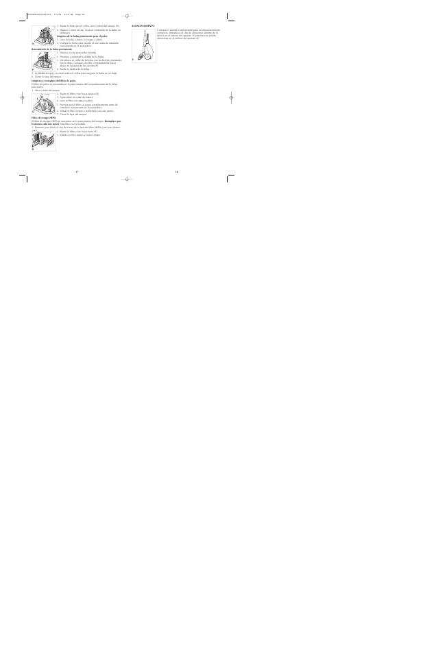 Black & Decker VC2000 User Manual | Page 10 / 13