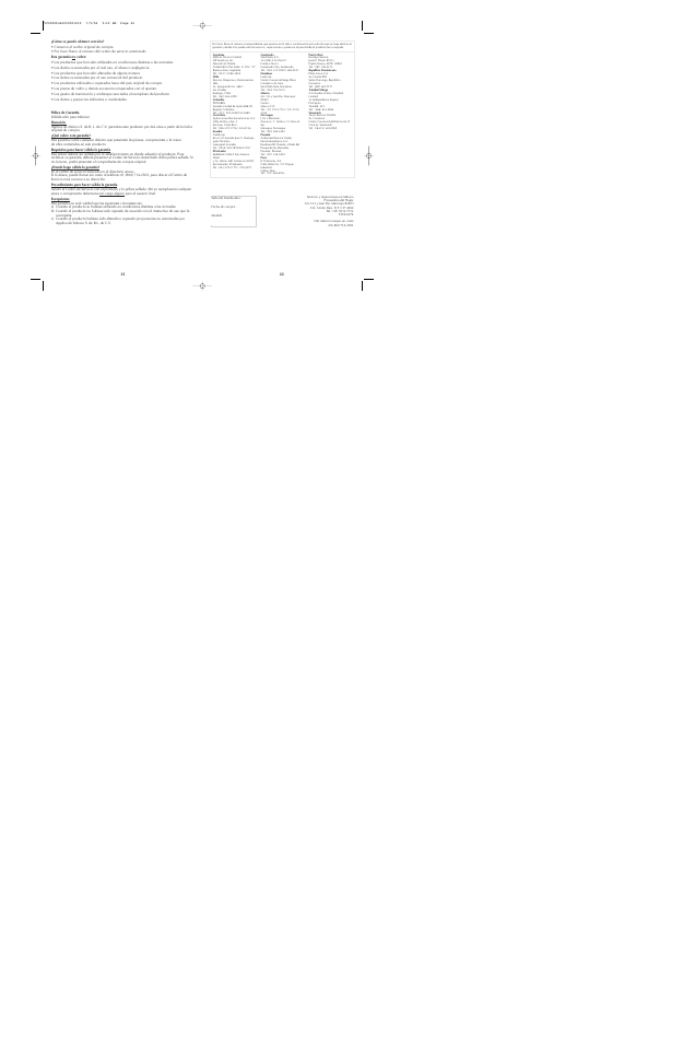 Black & Decker VC2000 User Manual | Page 12 / 13