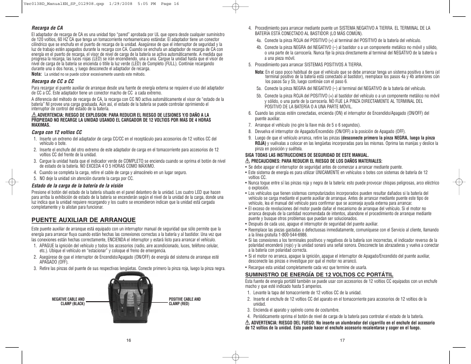 Black & Decker START-IT VEC013BD User Manual | Page 9 / 10