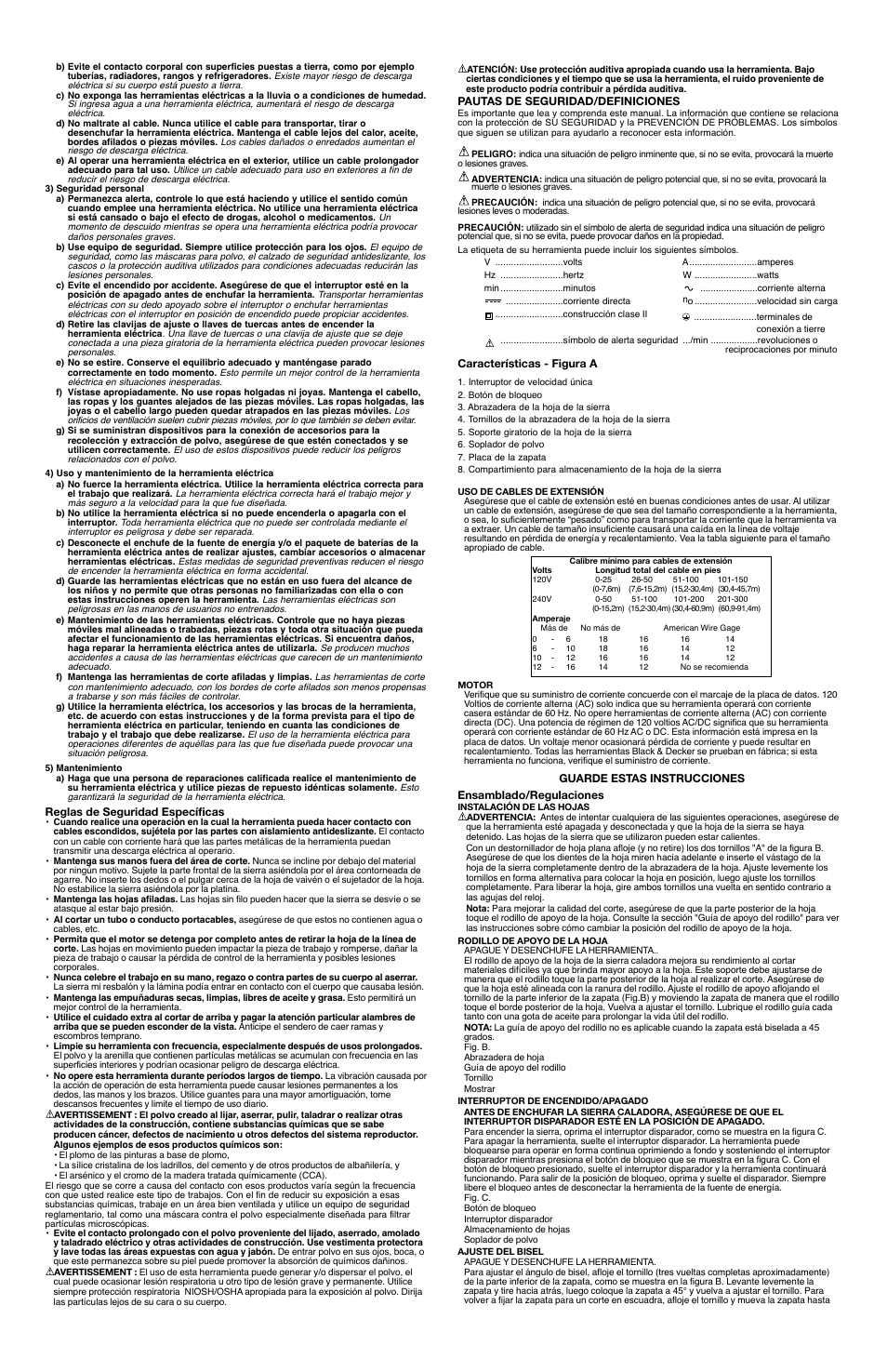 Black & Decker 7662 User Manual | Page 5 / 6