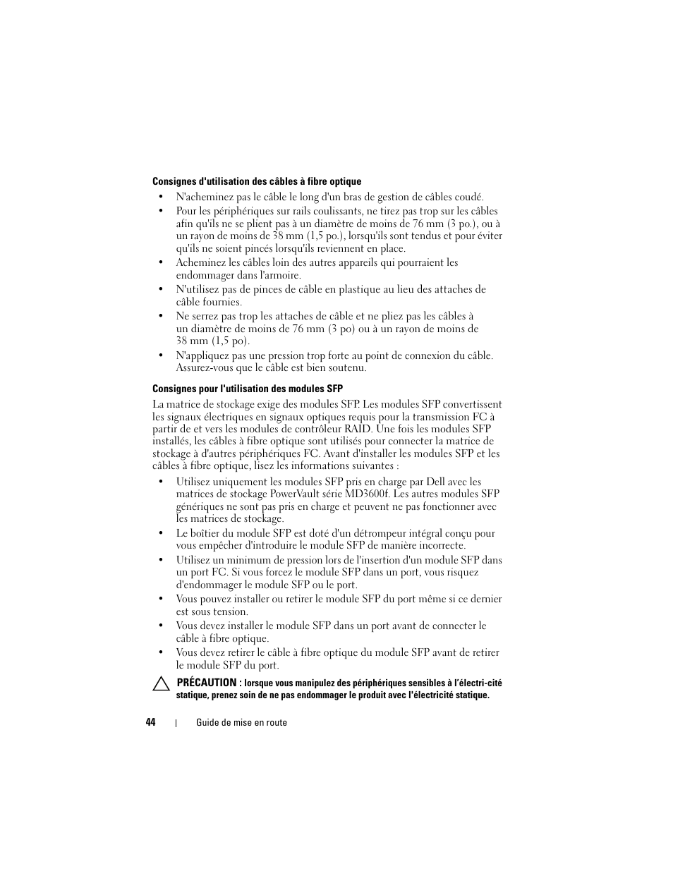 Dell POWERVAULT MD3600F User Manual | Page 46 / 222