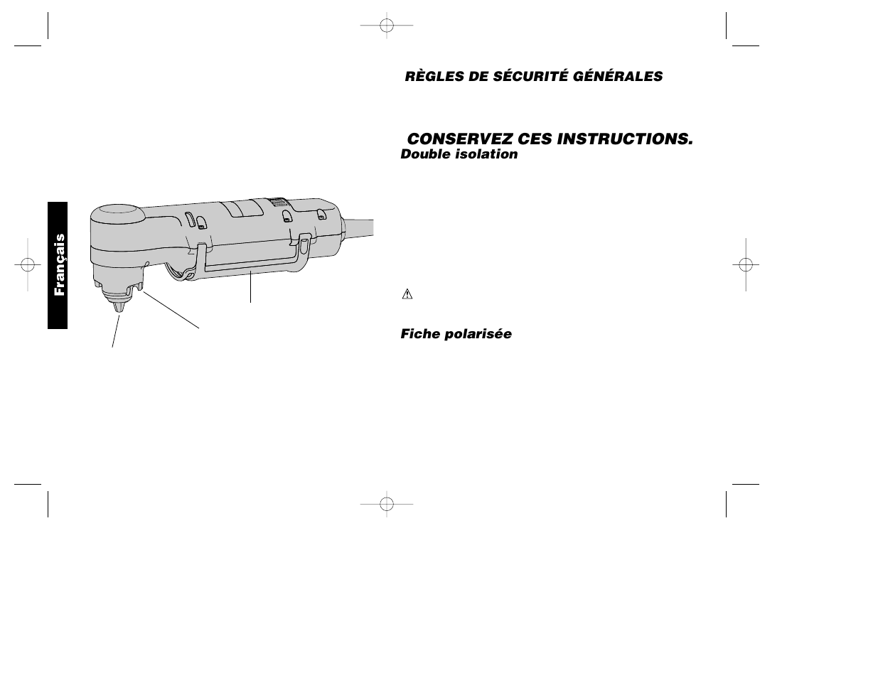 Conservez ces instructions | Black & Decker 384292-00 User Manual | Page 9 / 24