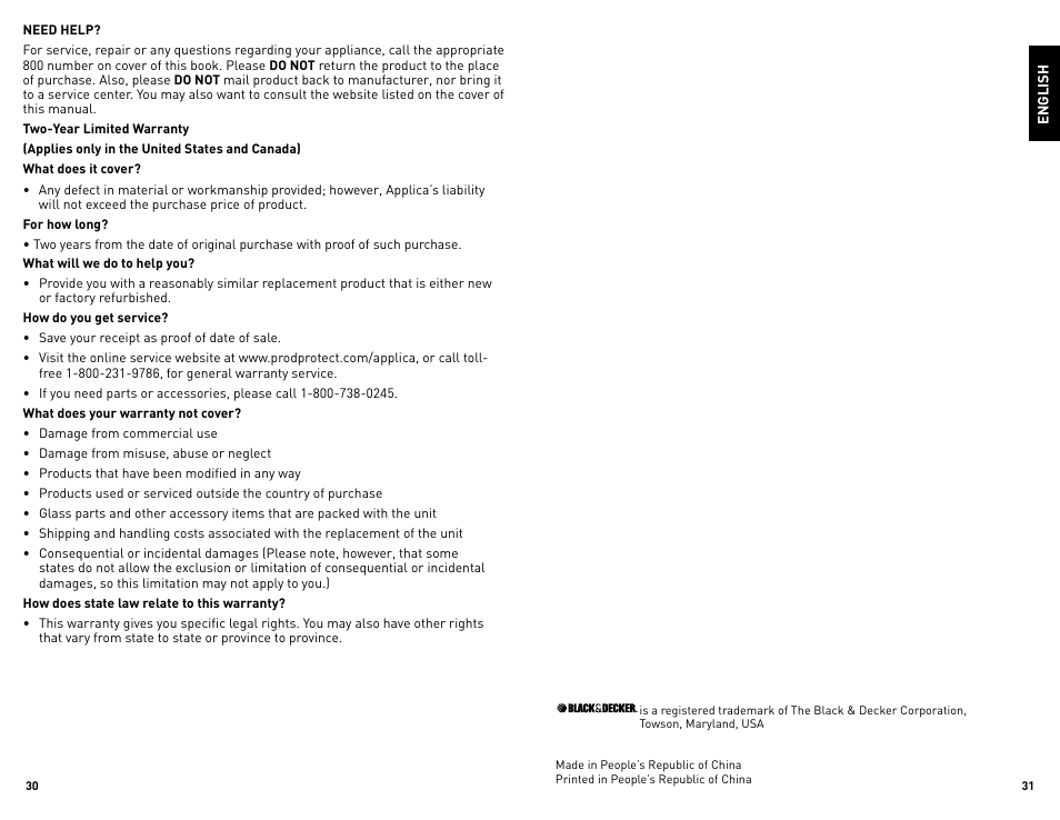 Black & Decker BLBD10GWUC User Manual | Page 16 / 17