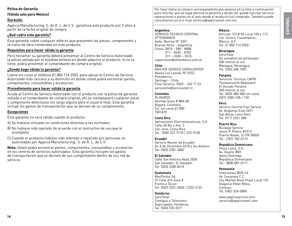 Black & Decker BLBD10GWUC User Manual | Page 8 / 17