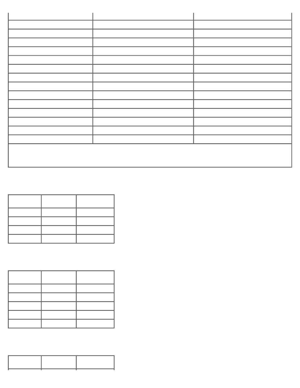 Dc processor power connector p2, Dc peripheral connectors p3 and p5, Dc fdd connector p7 | Dell Dimension 5150/E510 User Manual | Page 11 / 72
