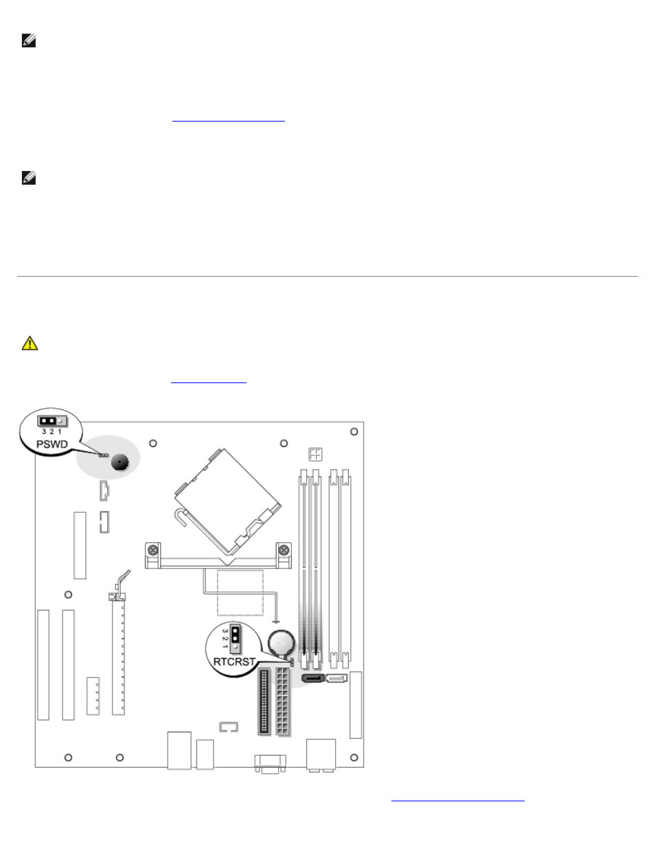 Clearing forgotten passwords, Changing boot sequence for future boots | Dell Dimension 5150/E510 User Manual | Page 71 / 72
