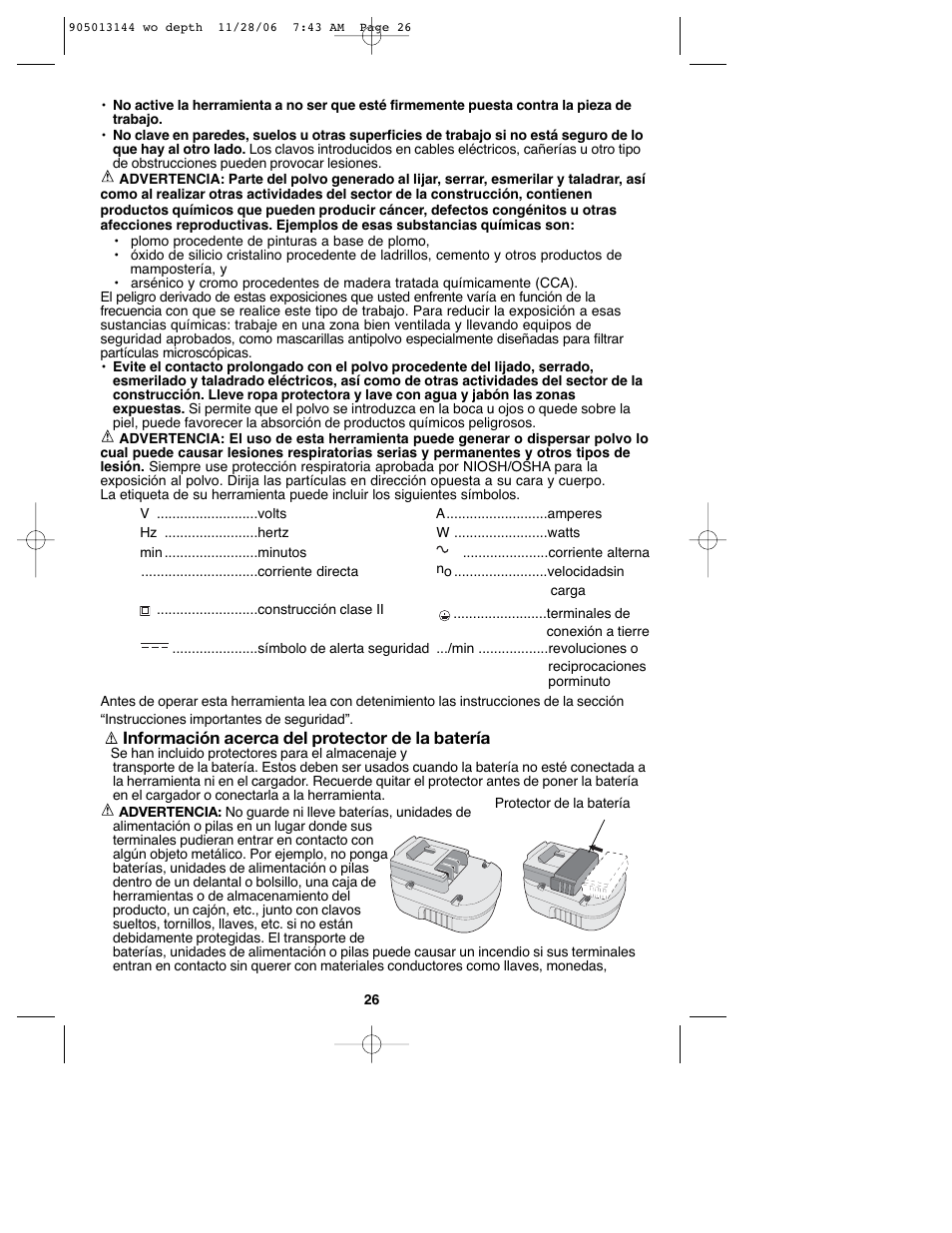 Black & Decker Fire Storm FS1802BN User Manual | Page 26 / 34