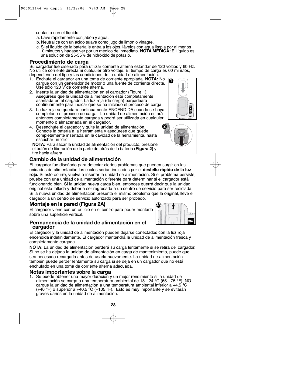 Black & Decker Fire Storm FS1802BN User Manual | Page 28 / 34