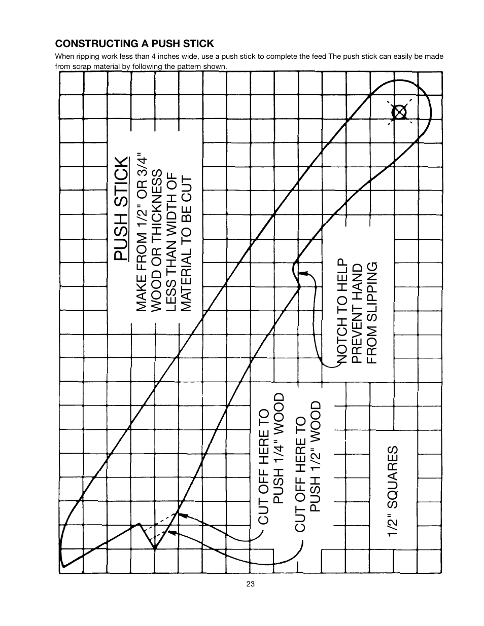 Push stick | Black & Decker 489051-00 User Manual | Page 23 / 56